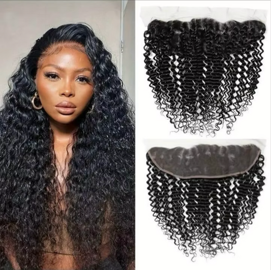 Lace frontal curly 13X4