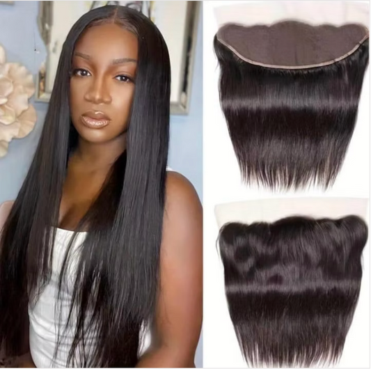 Lace frontal lisse brésilien 13X4
