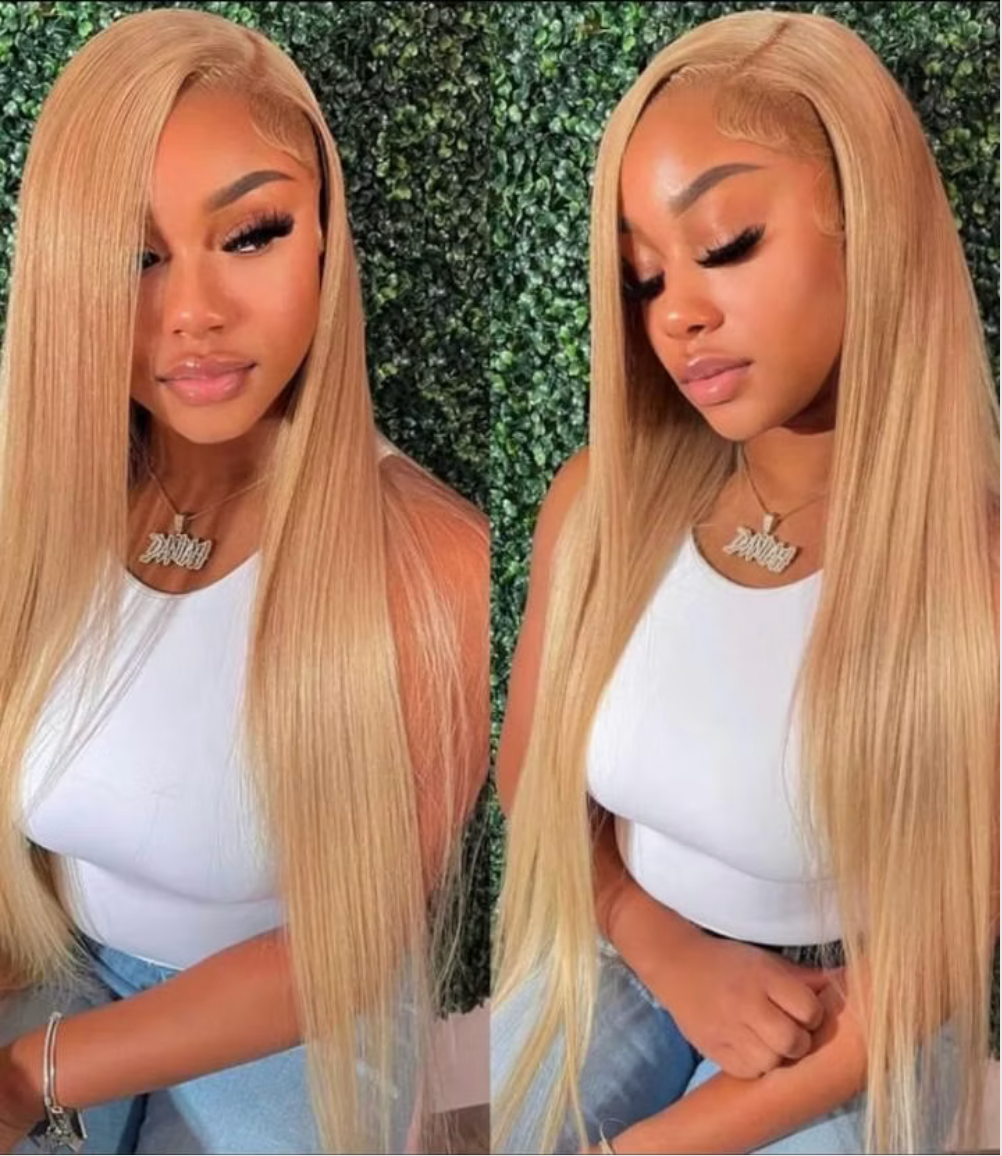 Wig lace frontal Raw Hair color 27