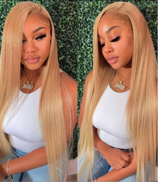 Wig lace frontal Raw Hair color 27