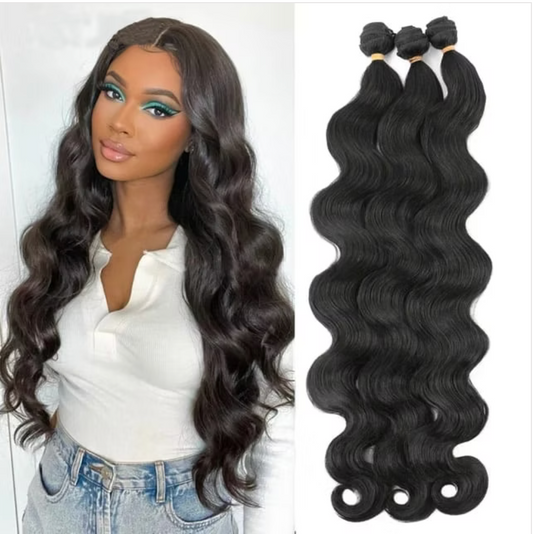 Tissage brésilien body waive longueur